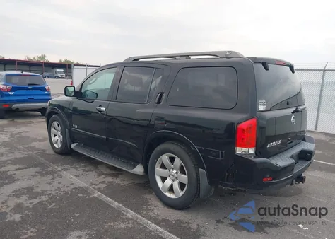 2009 Nissan Armada Le z USA, uszkodzony, nr VIN 5N1BA08C09N606236